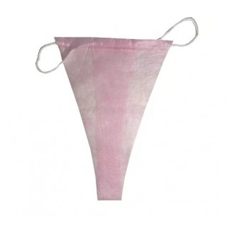Трусики-стрінги Monaco Style S/M із спанбонду Рожевий 1 шт