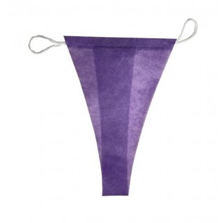 Трусики-стрінги Monaco Style L/XL зі спанбонду Фіолетові 1 шт