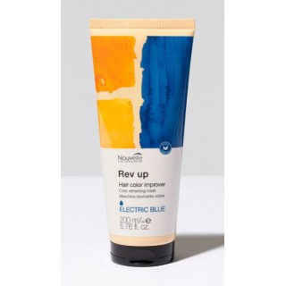 Маска для підтримки кольору волосся Nouvelle Rev Up Color Refreshing Mask ELECTRIC BLUE Блакитний електрик 200 мл