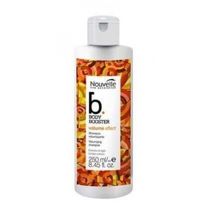 Шампунь для об'єму тонкого волосся Nouvelle Body Booster Volume Effect Shampoo 250 мл Шампунь для об'єму тонкого волосся Nouvelle Body Booster Volume Effect Shampoo 250 мл