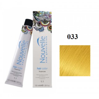Фарба для волосся Nouvelle Hair Color 033 жовтий 100 мл