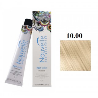 Крем-краска для волосся Nouvelle Hair Color 10.00 платиновий блондин 100 мл