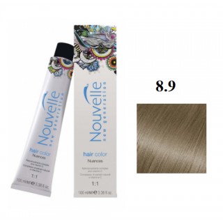 Красу для волосся Nouvelle Hair Color 8.9 світлий блонд 100 мл