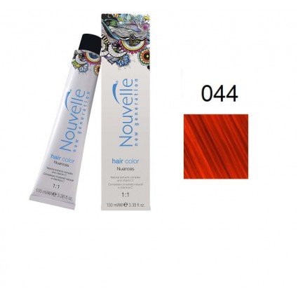 Фарба для волосся Nouvelle Hair Color 044 мідний 100 мл Фарба для волосся Nouvelle Hair Color 044 мідний 100 мл