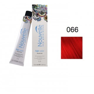 Фарба для волосся Nouvelle Hair Color 066 червоний 100 мл