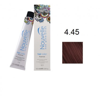 Фарба для волосся Nouvelle Hair Color 4.45 кави 100 мл Фарба для волосся Nouvelle Hair Color 4.45 кави 100 мл