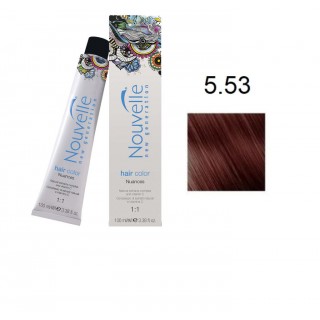 Фарба для волосся Nouvelle Hair Color 5.53 шоколад 100 мл