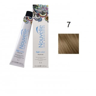 Фарба для волосся Nouvelle Hair Color 7 середньо-русявий 100 мл