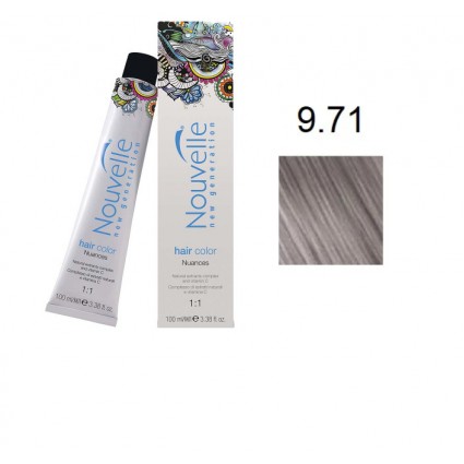 Фарба для волосся Nouvelle Hair Color 9.71 алебастр 100 мл Фарба для волосся Nouvelle Hair Color 9.71 алебастр 100 мл