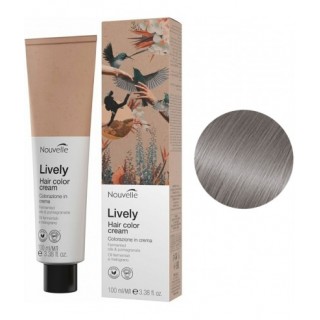Фарба без аміаку Nouvelle Lively Hair Color 9.11 Дуже світлий блондин інтенсивний попелястий 100 мл