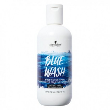 Пігментований шампунь Schwarzkopf Professional Bold Color Wash Blue синій 300ml