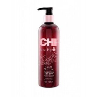 Chi Rose Hip Oil Shampoo Шампунь восстанавливающий с маслом шиповника 355 мл