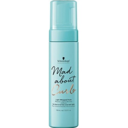 Легка піна для укладання кучерявого волосся Schwarzkopf Mad About Curls 150 мл
