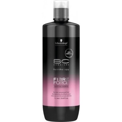 Безсульфатний шампунь Schwarzkopf Bonacure Fibre Force зміцнюючий 1000 мл