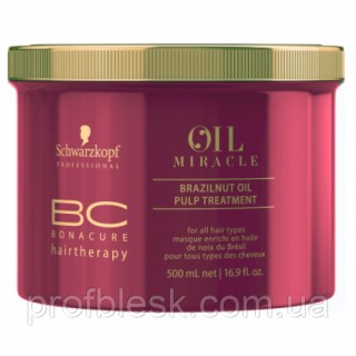 Маска с маслом бразильского ореха Schwarzkopf Oil Miracle Brazilnut  500 мл