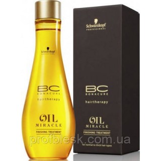 Масло для нормальных и жестких волос Schwarzkopf Bonacure Oil Miracle 100мл