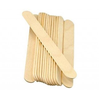 Шпатель дерев'яний Danins 150 мм * 17 мм * 2 мм 100 шт