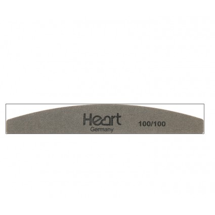 Пилка для нігтів Heart Germany Half Platinum Pro 100/100 Пилка для нігтів Heart Germany Half Platinum Pro 100/100