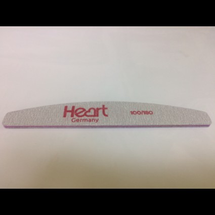 З Пилка HEART Half 100/150 півмісяць З Пилка HEART Half 100/150 півмісяць
