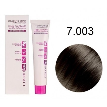 Крем-фарба для волосся Ing Professional Coloring Cream With Macadamia Oil 7.003 Блондин байя 60 мл Крем-фарба для волосся Ing Professional Coloring Cream With Macadamia Oil 7.003 Блондин байя 60 мл