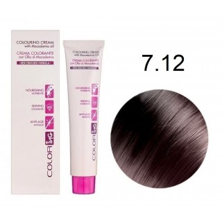 Крем-фарба для волосся Ing Professional Coloring Cream With Macadamia Oil 7.12 Блондин перлинний 60 мл