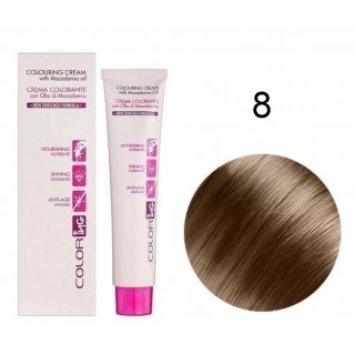 Крем-фарба для волосся Ing Professional Coloring Cream With Macadamia Oil 8 Світлий блондин 60 мл