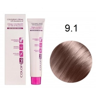 Крем-фарба для волосся Ing Professional Coloring Cream With Macadamia Oil 9.1 Екстра світлий блондин 60 мл