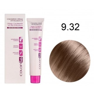 Крем-фарба для волосся Ing Professional Coloring Cream With Macadamia Oil 9.32 Екстра світло-русявий бежевий 60мл