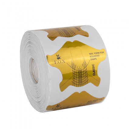 Форми для моделювання F. O. X classic, 500 шт. new Форми для моделювання F. O. X classic, 500 шт. new