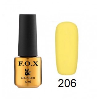 206 F. O. X gel-polish gold Pigment 6 мл