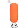 210 F. O. X gel-polish gold Pigment 6 мл
