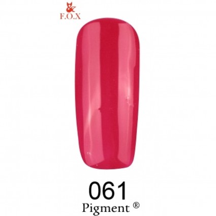 Гель-лак F.O.X Gel Polish Gold Pigment 061 малиново-рожевий 6 мл Гель-лак F.O.X Gel Polish Gold Pigment 061 малиново-рожевий 6 мл