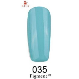 Гель-лак F.O.X Gel Polish Gold Pigment 035 електрик 6 мл