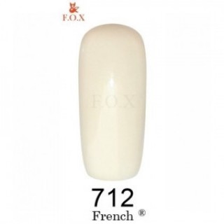 712 F.O.X gel-polish gold French 6 мл