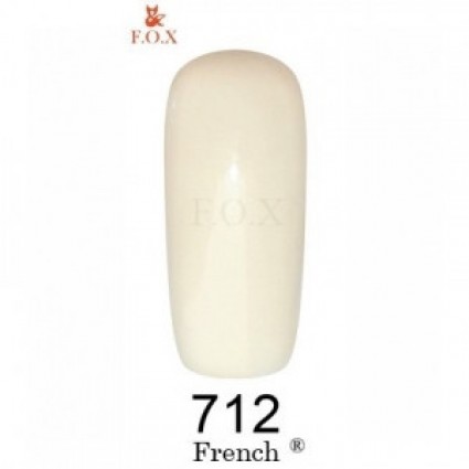 712 F.O.X gel-polish gold French 6 мл 712 F.O.X gel-polish gold French 6 мл