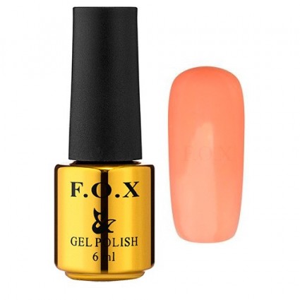 Гель-лак F.O.X gel-polish gold French 721 приглушений лососевий 6 мл