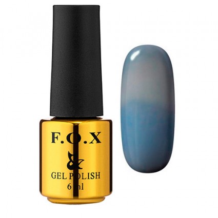 Гель-лак F.O.X gel-polish Thermo 002 блідий синій 6 мл Гель-лак F.O.X gel-polish Thermo 002 блідий синій 6 мл
