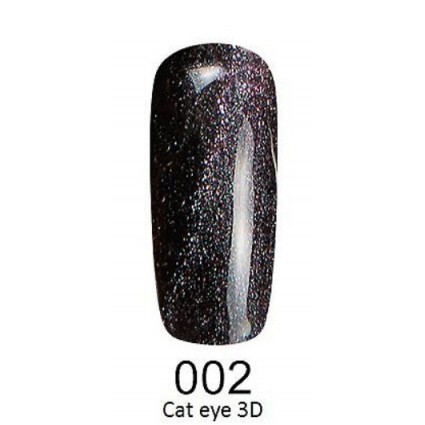 002 Cat eye 3D F. O. X gel-polish gold 6 мл 002 Cat eye 3D F. O. X gel-polish gold 6 мл
