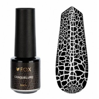 Чорнило для дизайну F.O.X Craquelure Black 5 мл