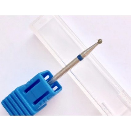 Фреза алмазна F.O.X Кулька-2 1.8 мм синя