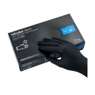 Перчатки нітрилові Nitrylex Black 