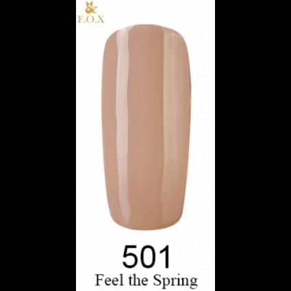 501 FOX gel-polish Feel The Spring Collection 6 мл 501 FOX gel-polish Feel The Spring Collection 6 мл