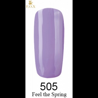 505 FOX gel-polish Feel The Spring Collection 6 мл