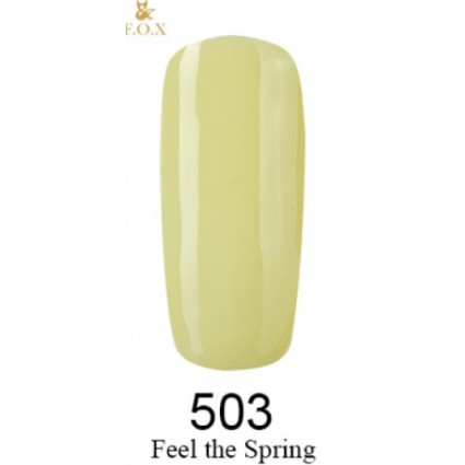 503 FOX gel-polish Feel The Spring Collection 6 мл