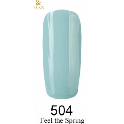 504 FOX gel-polish Feel The Spring Collection 6 мл