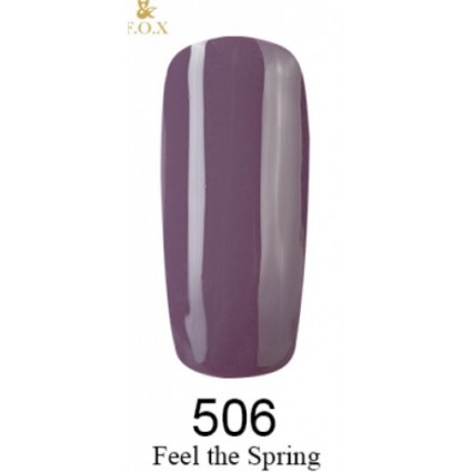 506 FOX gel-polish Feel The Spring Collection 6 мл