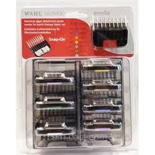 Набір сталевих насадок 3,6,10,13,16,19,22,25 мм для ножів машинок CLASS50