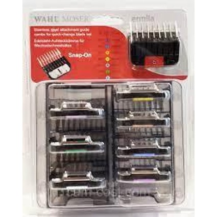 Набір сталевих насадок 3,6,10,13,16,19,22,25 мм для ножів машинок CLASS50