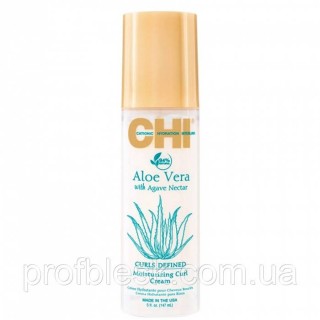 Chi Aloe Vera Moisturizing cream Увлажняющий крем д/кудрей 147 мл