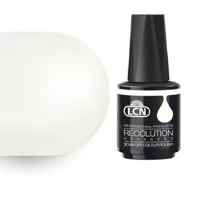 Гель-лак LCN Recolution UV-Colour Polish 10 мл Natural white